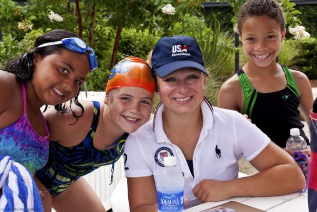 Junior Girls Day Out Olympic Swimming Event, July 20, 2013 Held at I'ON Community Clubhouse